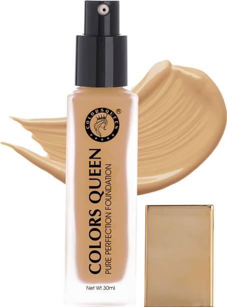 COLORS QUEEN Pure Perfection Oil Free & Long Lasting Liquid Foundation with Jojoba Seed Oil Foundation