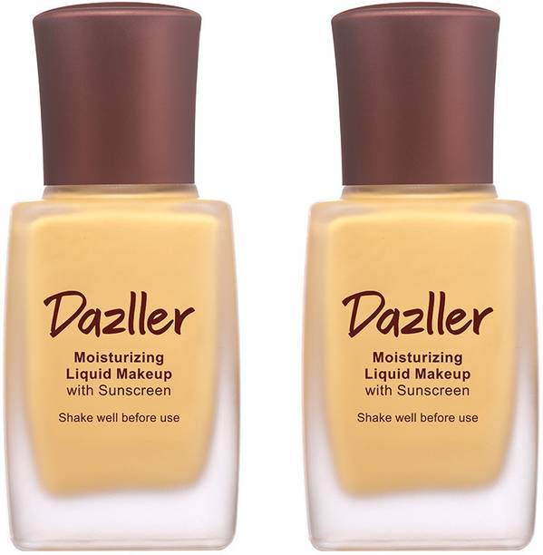 Dazller Moisturizing Liquid Makeup (Pack of 2 X 27mL) Foundation