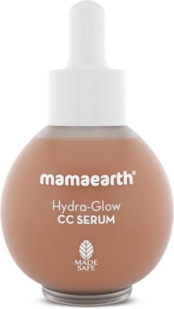 Mamaearth Hydra-Glow CC Serum with Vitamin C & Hyaluronic Acid Foundation