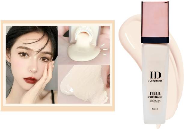 SILDUST Full Face Coverage Perfect Quality Liquid Foundation Waterproof Long Lasting Foundation