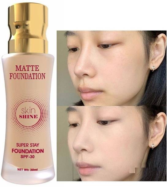 AEPRUY High Definition Foundation | Hides Pores & Blemishes | Blendable & Matte Formula Foundation