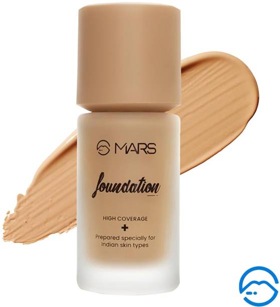MARS High Coverage Liquid Matte Foundation | Blemish Free & Blendable Foundation