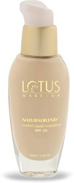 LOTUS MAKE - UP Natural blend Comfort Liquid SPF-20,buff-320 Foundation