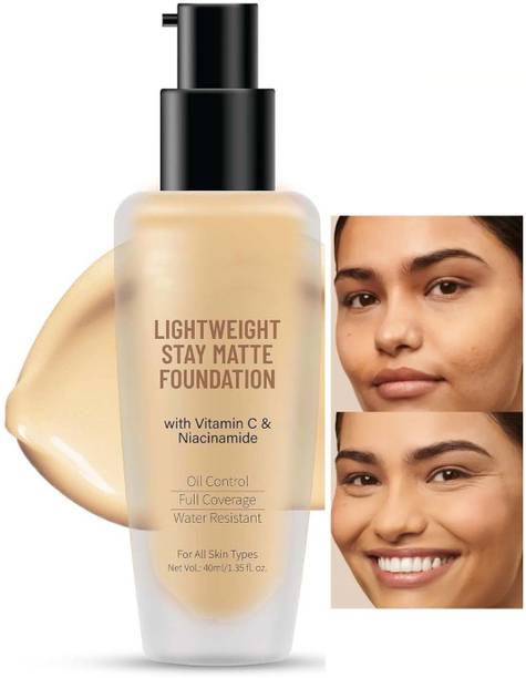 MYEONG Easy To Blend Coverage Liquid Matte Finish Foundation All Skin Type Foundation
