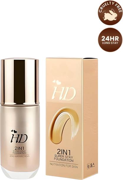JehranLehran HD 2in1 Super Foundation Lightweight | Clear Skin | Long Stay Foundation