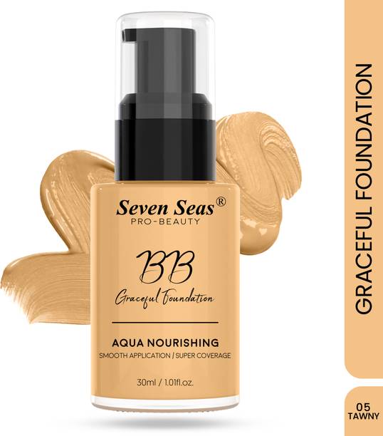 Seven Seas BB Graceful Oil Free Foundation | Smooth Application and Full Coverage (SPF-15) Foundation