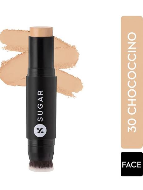 SUGAR Cosmetics UGAR Ace Of Face Foundation Stick With Inbuilt Brush  Foundation