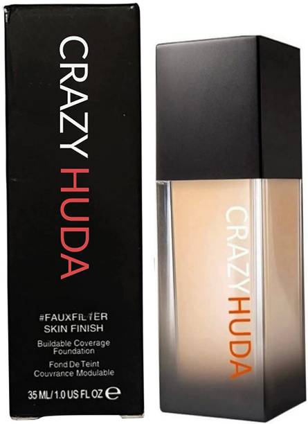 CRAZYHUDA Professional Waterproof Longlasting Liquid Foundation Matte Finish Foundation