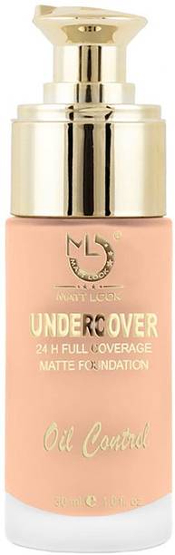 MATTLOOK 24H Full Coverage Matte Foundation FS-08-03 NATURAL Foundation
