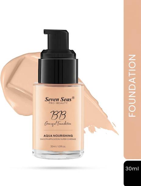 Seven Seas BB Graceful Oil Free Foundation | Smooth Application and Full Coverage (SPF-15) Foundation
