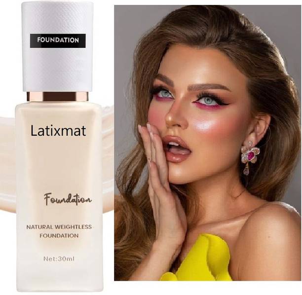Latixmat Water Proor & Super Lasting Weightless Natural Finish  Foundation