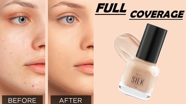 Sheny LONG LASTING FOR FACE LIQUID FOUNDATION, NATURAL LOOK , 45 ML (pack of -1) Foundation