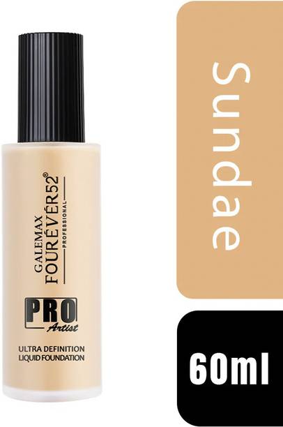 GALEMAX Fourever 52 Pro Artist Ultra Definition Full Coverage Liquid  Foundation