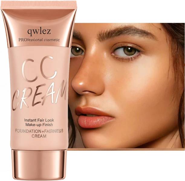 QWLEZ CC Cream Blendable Face Makeup Cream for Daily Use Foundation