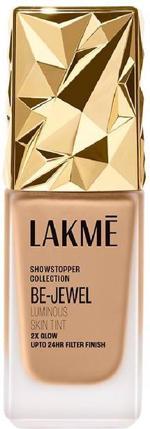 Lakmé Be-Jewel Luminous Skin Tint |Up To 2X Luminous Glow |Warm Beige Foundation