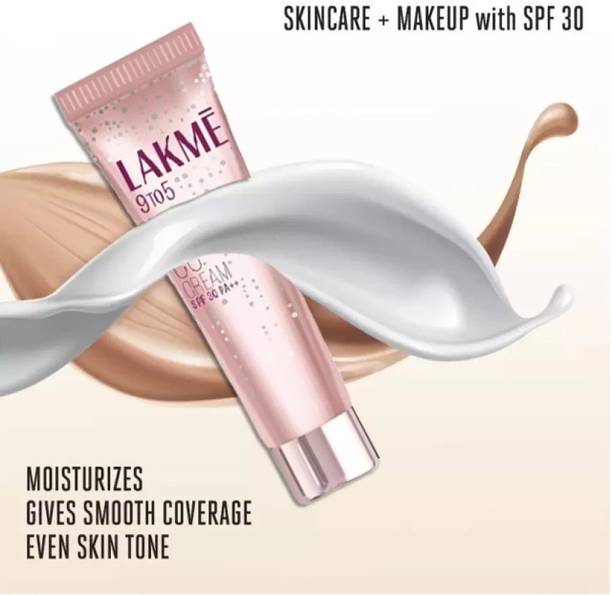 Lakmé 100% Original Foundation 9 to 5 Complexion Care CC Cream Foundation