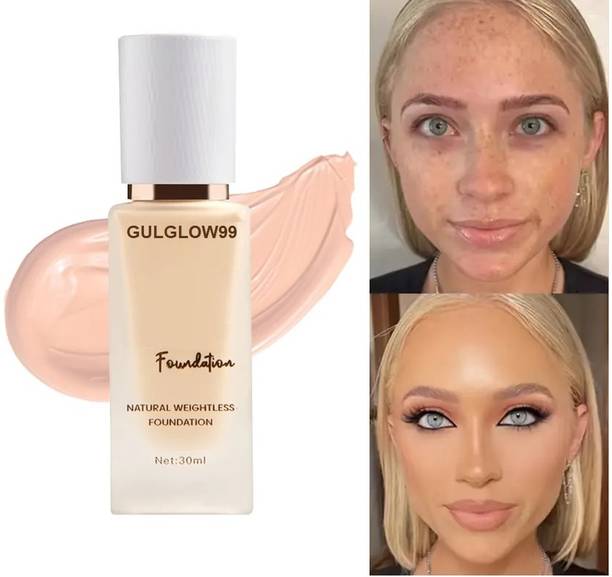 GULGLOW99 Best Foundation, Makeup Foundation Moisturizing Glow & Dewy Foundation