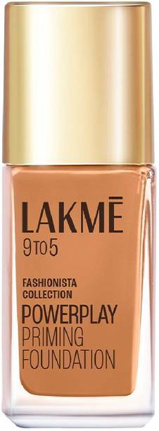 Lakmé 9to5 Powerplay Priming Foundation, Built in Primer, SPF 20 Foundation