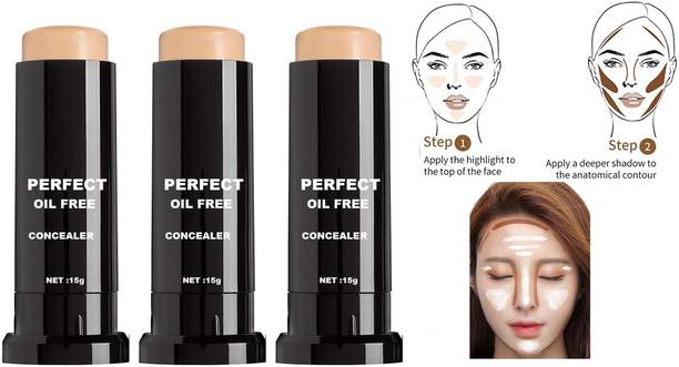 YAWI Perfecting Matte Foundation Stick Makeup, Full Coverage Foundation Stick Foundation