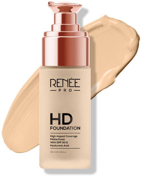 Renee PRO PRO HD Coverage Foundation with Matte Finish, Highly Blendable Formula, SPF15 Foundation