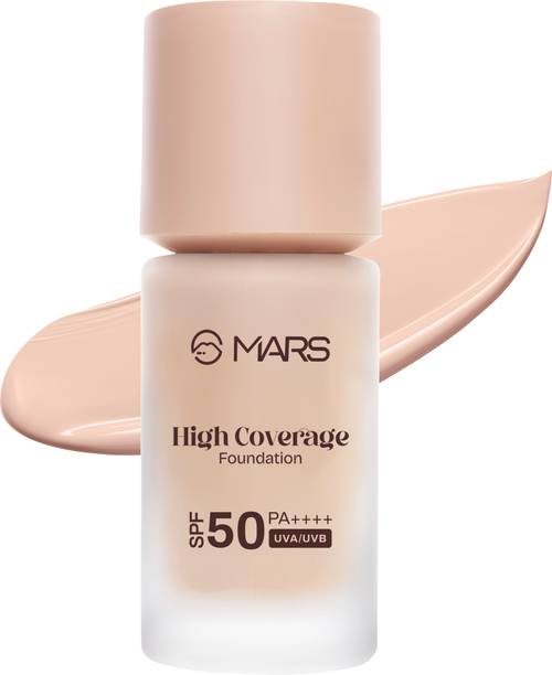 MARS SPF50 PA++++ High Coverage Foundation | Tested by IN-VIVO with 5 Star Foundation