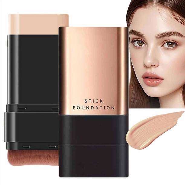 QWLEZ Creamy Blendable Foundation Stick for Seamless Skin Perfect Coverage Foundation
