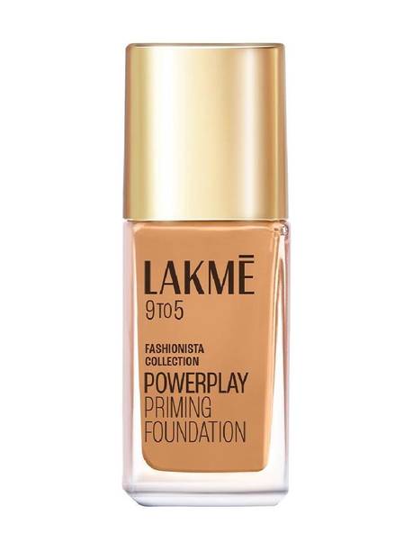 Lakmé 9To5 Powerplay Priming Liquid Foundation, Built in Primer, SPF 25 Foundation