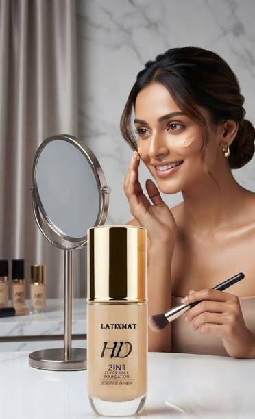Latixmat Ultra Definition Long Lasting Waterproof Full Coverage Liquid Foundation