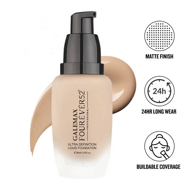 GALEMAX Fourever5.2 Ultra Definition Liquid Foundation - FLF012 Custard Foundation