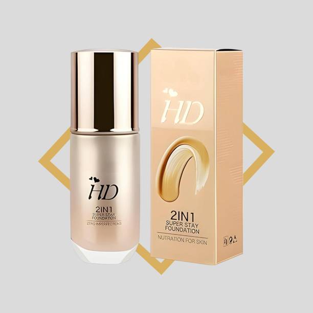 JehranLehran HD 2in1 Creamy Super Stay Foundation | Sweat Resistant | Long Stay Foundation