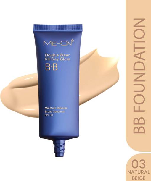 Me-On Double Wear BB Cream Foundation, Matte Finish, Oil Control & Long-Lasting Foundation