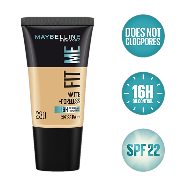 MAYBELLINE NEW YORK Matte+Poreless Liquid Tube Foundation