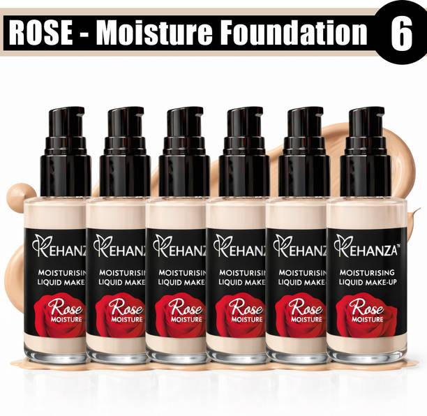 Rehanza Rose Moisture – Lightweight & Hydrating Makeup Base with Rose Extract Foundation