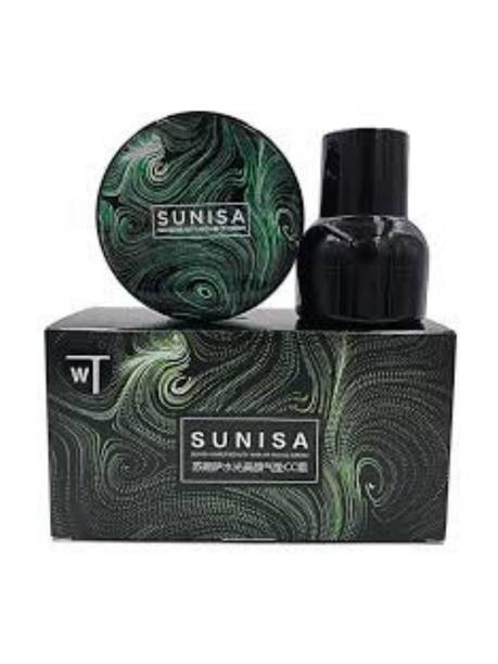 sunisa WATER BEAUY & AIR PAD CC CREAM FOUNDATION,100% ORIGINAL Foundation