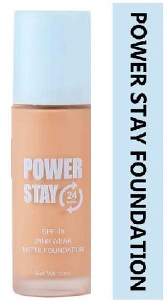 Yuency Lightweight, Non-Fading and Waterproof power stay foundation Foundation