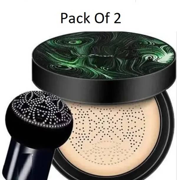 K3NTERPRISES Mushroom foundation with long puff pack Foundation