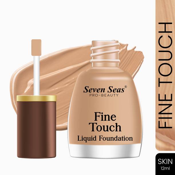 Seven Seas Fine Touch Liquid Foundation | Oil Free Foundation for Face Makeup Foundation