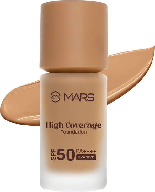 MARS SPF50 PA++++ High Coverage Foundation | Tested by IN-VIVO with 5 Star Foundation