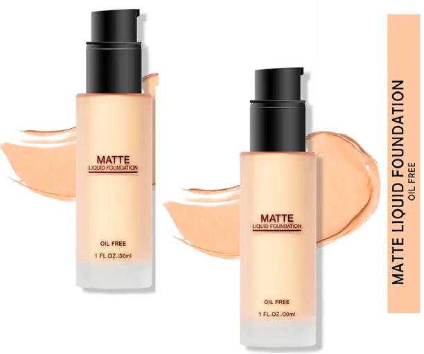 Emijun Matte Liquid Foundation Oil-Free - Effortless Perfection FOUNDATION COMBO Foundation