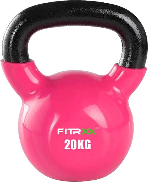 FITRXX Coated Solid Kettlebell Pink Kettlebell