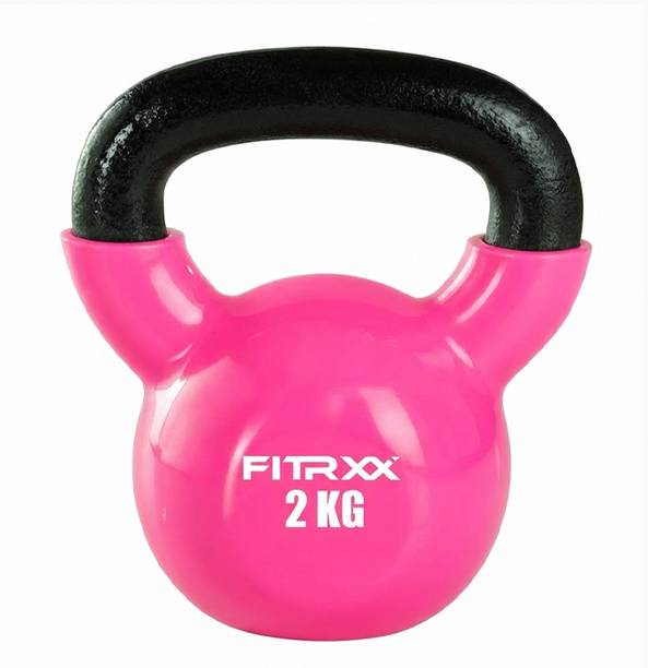 FITRXX Coated Solid Kettlebell Pink Kettlebell