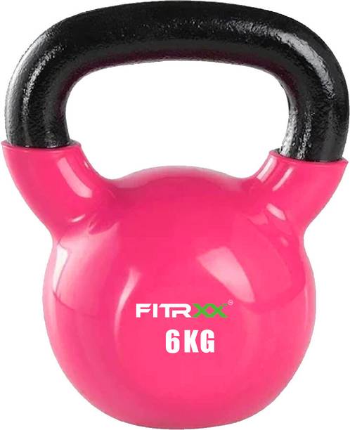 HouseOfCommon Coated Solid Kettlebell Pink Kettlebell