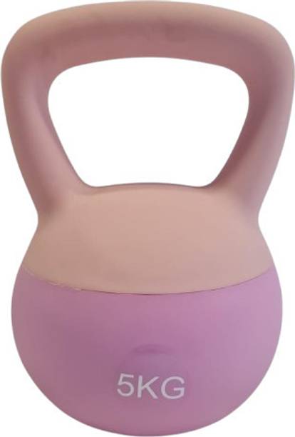 Nlive Soft Premium Kettlebell for Strength/Fitness/Yoga/Gym- 5kg Multicolor Kettlebell