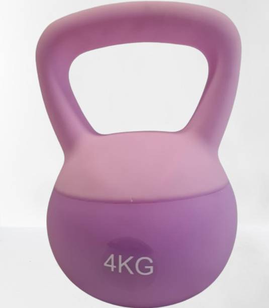 Nlive Soft Premium Kettlebell for Strength/Fitness/Yoga/Gym- 4kg Multicolor Kettlebell