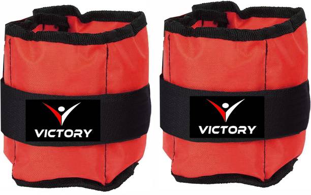 VICTORY Professional Wrist / Ankle Weight (500 gm X 2) Pair Red Ankle & Wrist Weight