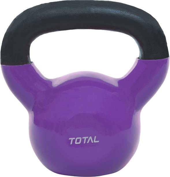 Total sports & fitness TOTAL Half-Coated Neoprene Kettlebell Purple Kettlebell
