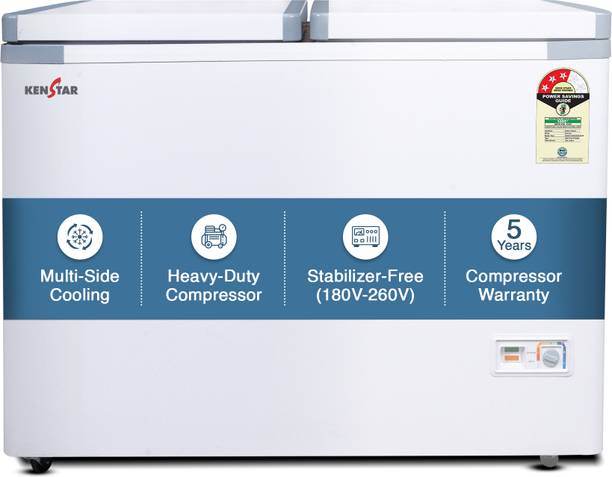 Kenstar 333 L Double Door Standard Deep Freezer