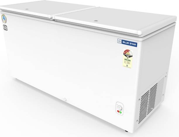 Blue Star 500 L Double Door Standard Deep Freezer