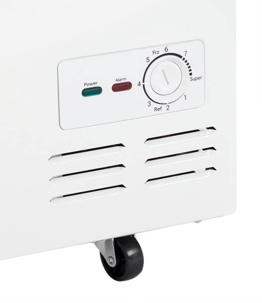 Haier 303 L Double Door Standard Deep Freezer  (White, HFC-325CM5)