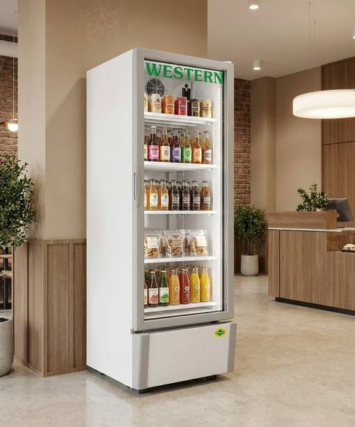 western refrigeration 340 L Single Door Glass Top Deep Freezer